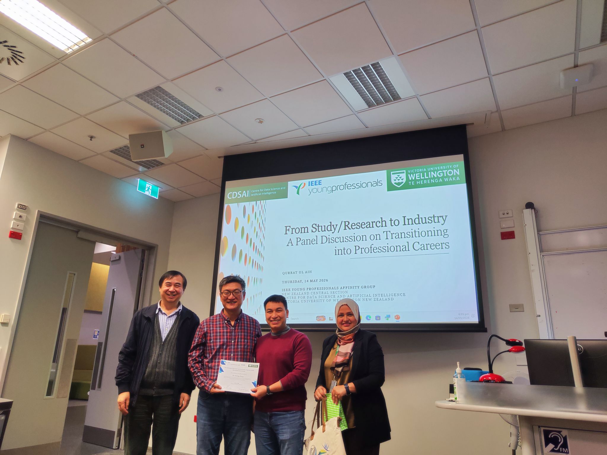 Photo from From Study/Research to Industry